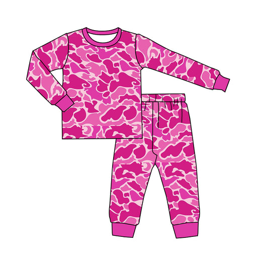 baby girls long sleeve camouflage clothing set preorder