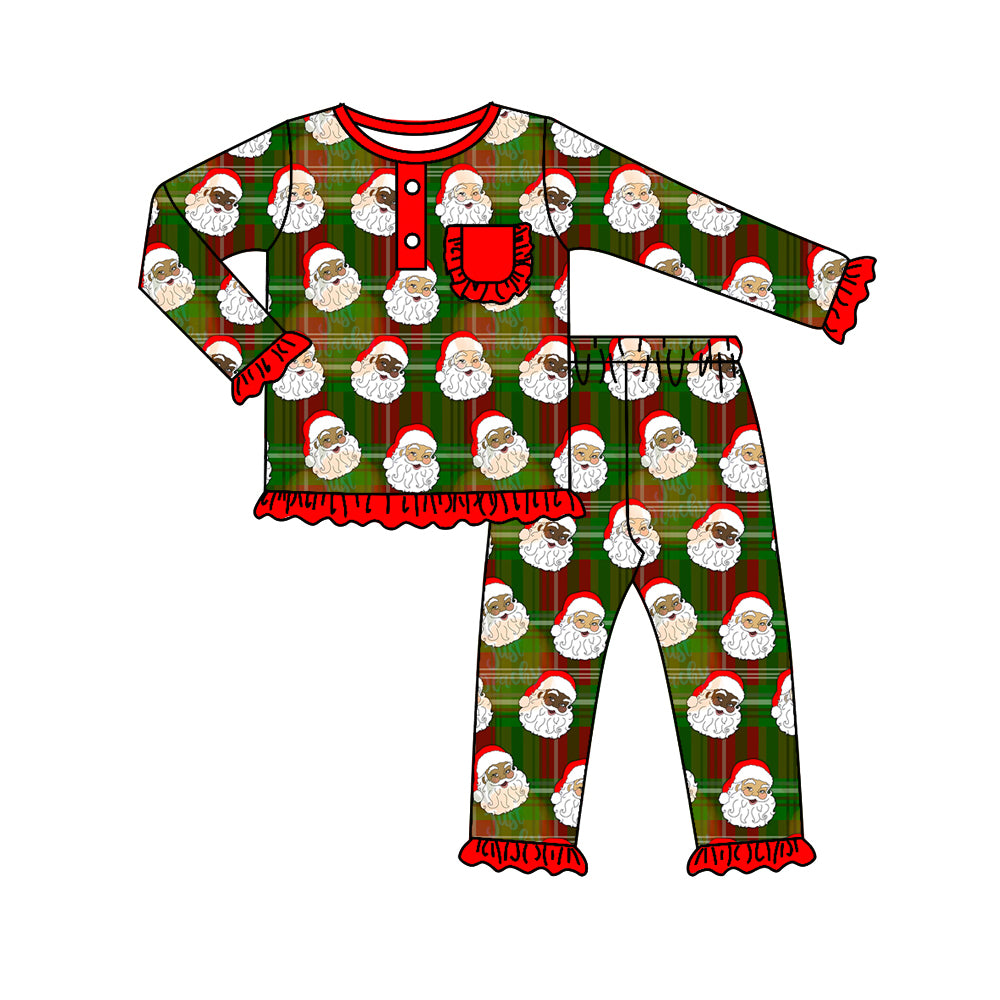 Classic Santa Baby Girl Pajama main image 1
