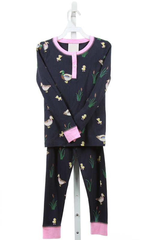 infant baby girl mallard duck long sleeve pajama set preorder