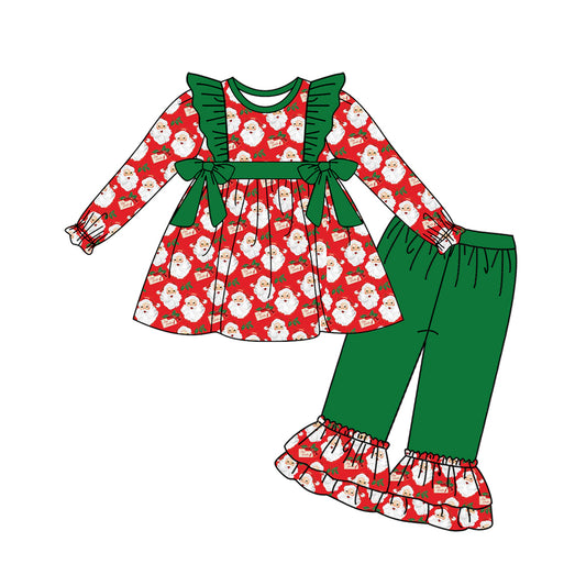 baby girl Christmas tree gingerbread matching clothes preorder