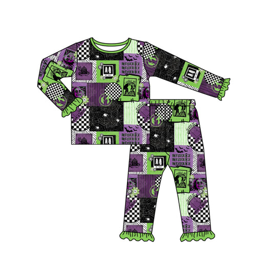 baby girls horrible halloween pajama set preorder