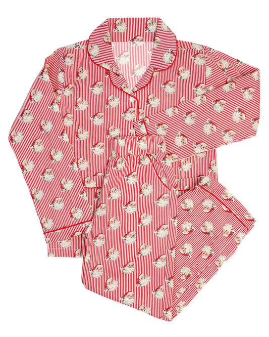 Adult Women Christmas Santa Claus Pajama Set Preorder