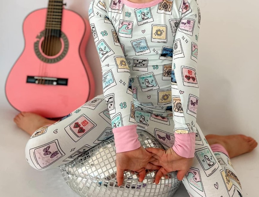 Country music singer baby girls long sleeve 2pcs outfit preorder