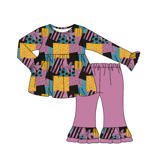 Halloween design girls long sleeve matching clothes preorder