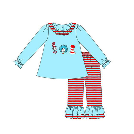 Girls dr top matching pants outfit preorder