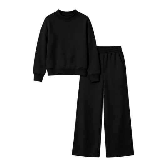 Adult Women black color long sleeve outfit preorder