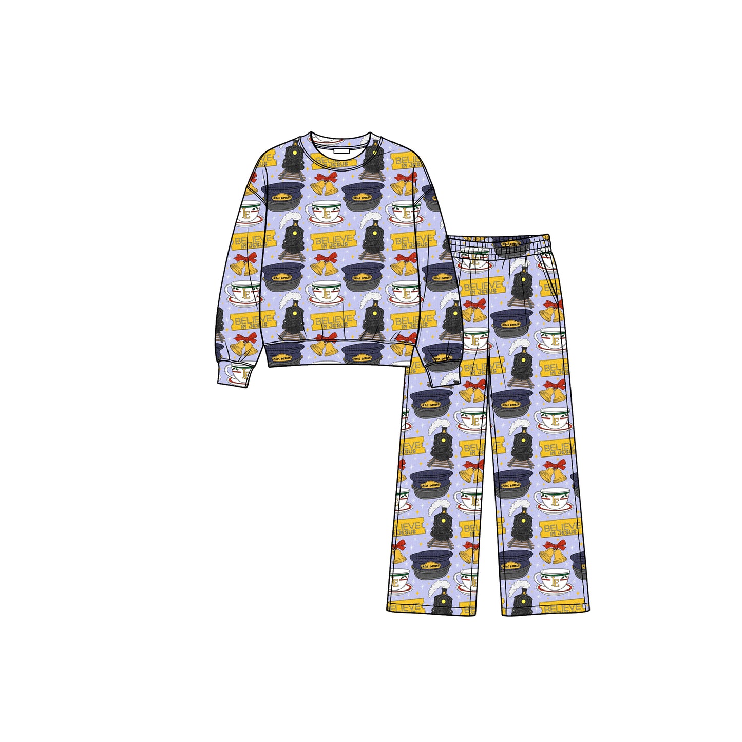 Believe in jesus girl long sleeve clothes wholesale kids clothes preorder