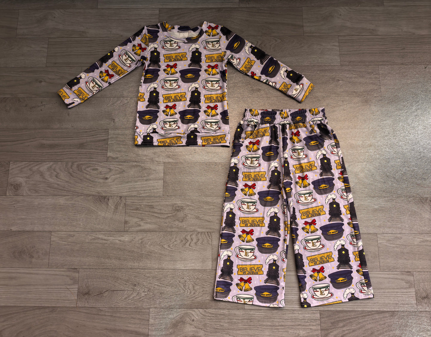 Believe in jesus girl long sleeve clothes wholesale kids clothes preorder