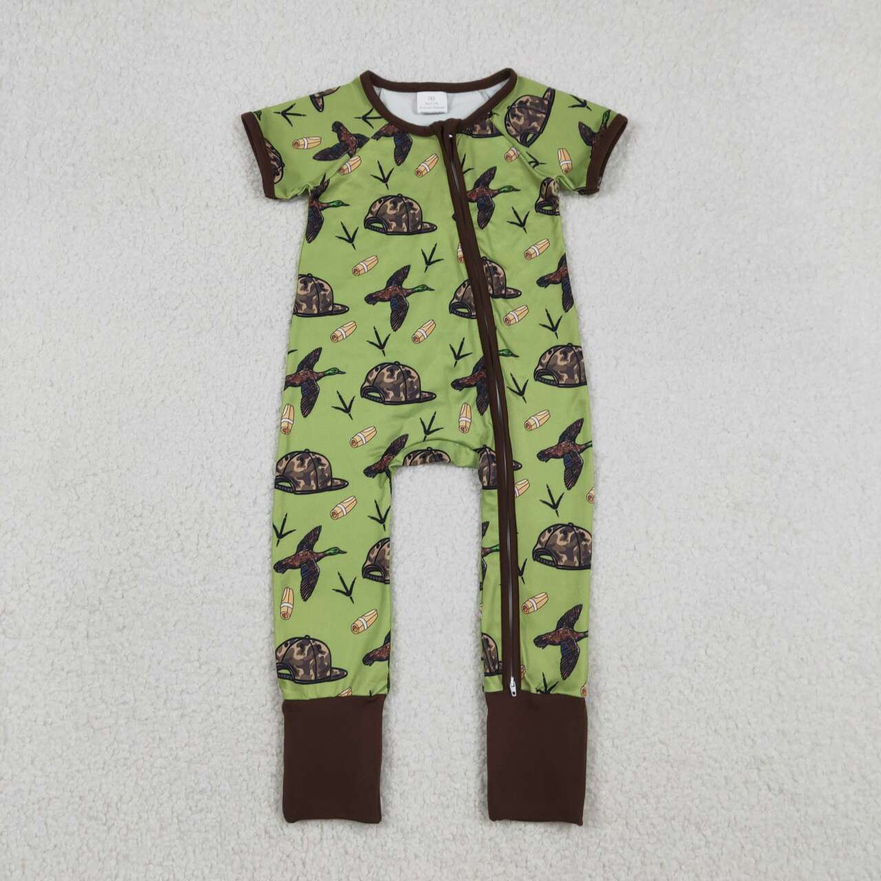 Toddle baby boy duck call hunting season romper
