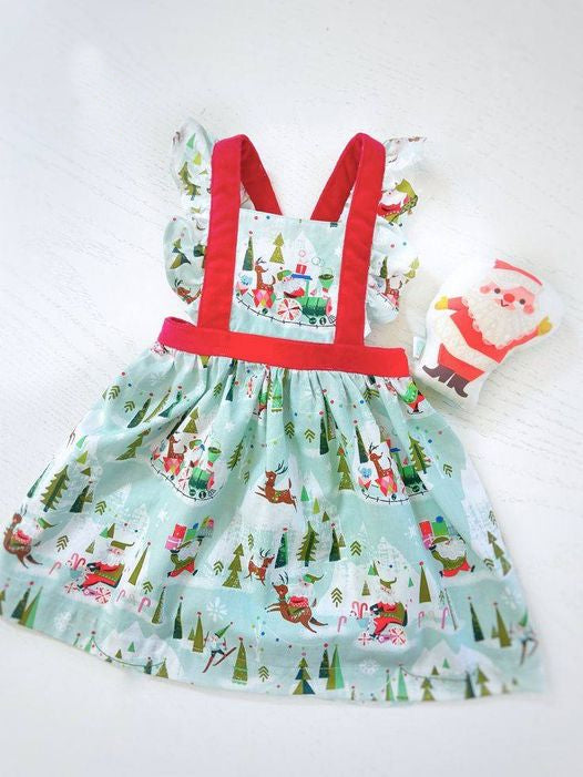 Christmas reindeer holiday dress preorder