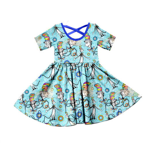 baby girls dr design short sleeve dress preorder