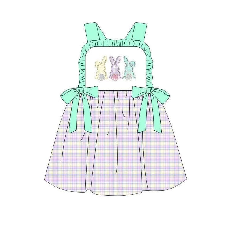 Baby girls Easter bunny dress preorder