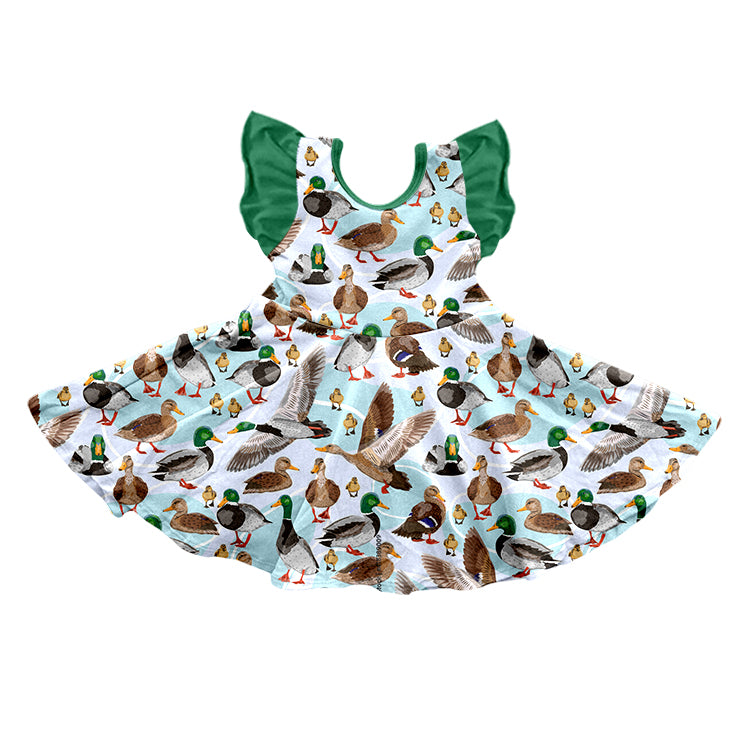 baby girls mallard duck hunting dress preorder