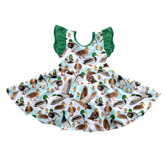 baby girls mallard duck hunting dress preorder