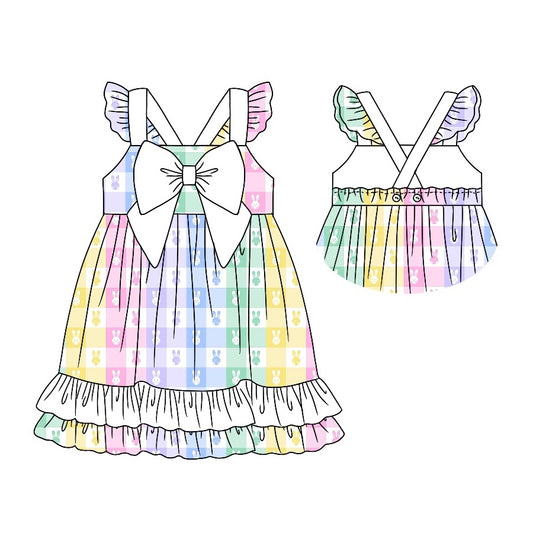 baby girls Easter bunny dress preorder