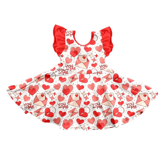 valentines heart you and me letter dress preorder