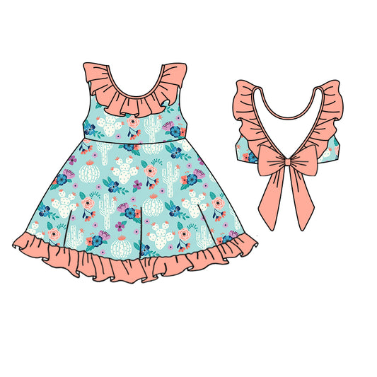 western baby girls cactus dress preorder