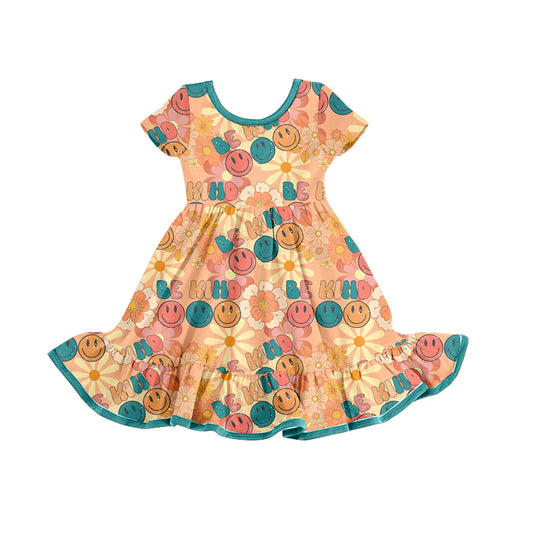toddle girls be kind sunshine dress preorder