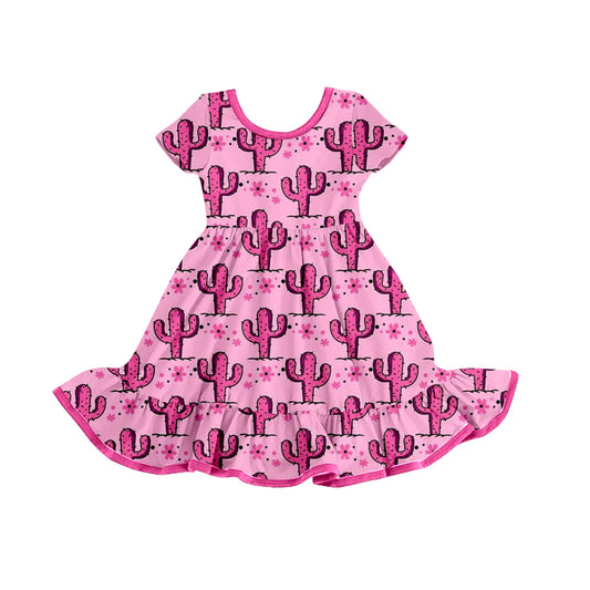 cowgirl western cactus dress preorder