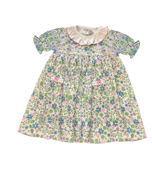 cute girls spring floral dress preorder