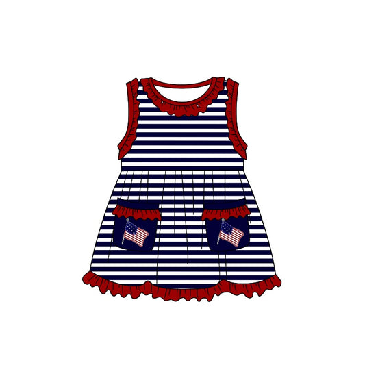 American flag  july 4th dress preorder