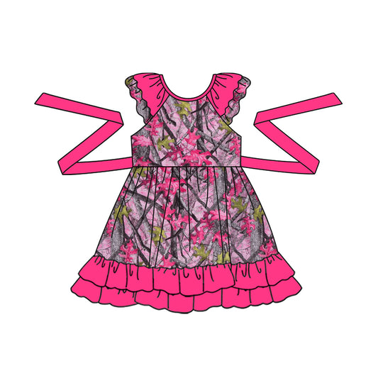 hot pink camo hunting dress preorder