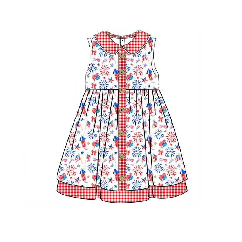 American girls july 4th patriotic dress preorder