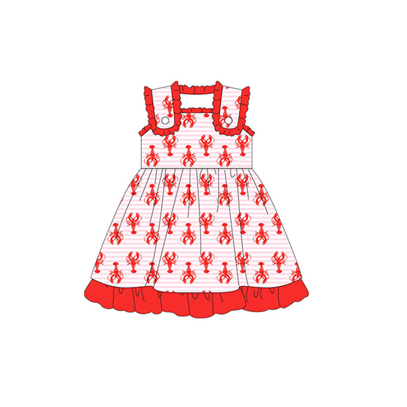 baby girls crawfish dress preorder