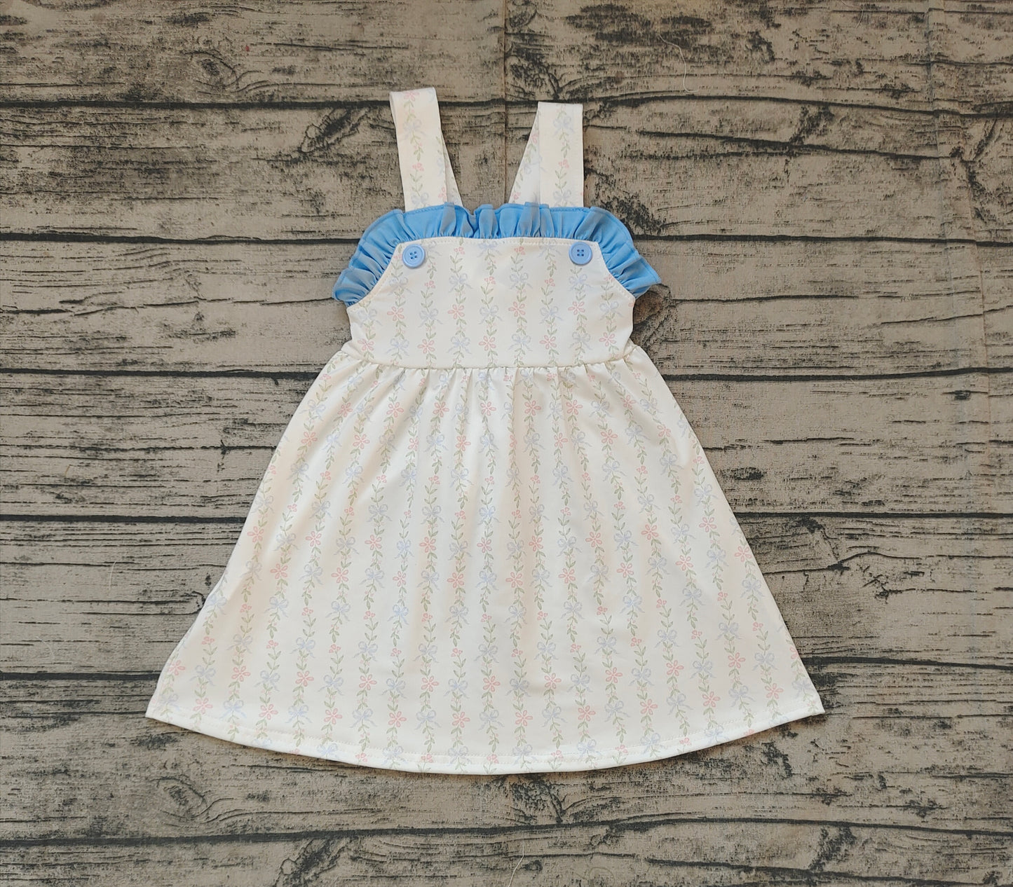 little girls floral boutique dress preorder