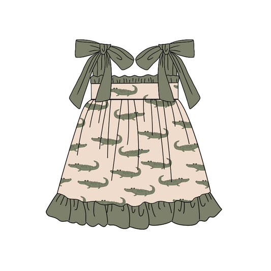 baby girls crocodile dress preorder