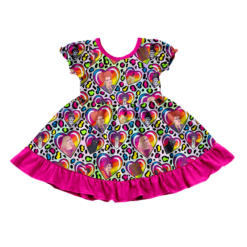 Halloween witches short sleeve dress preorder
