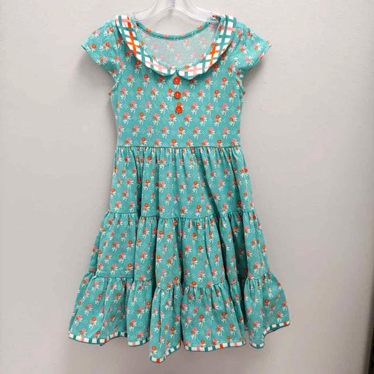 girls wholesale flora print boutique dress preorder
