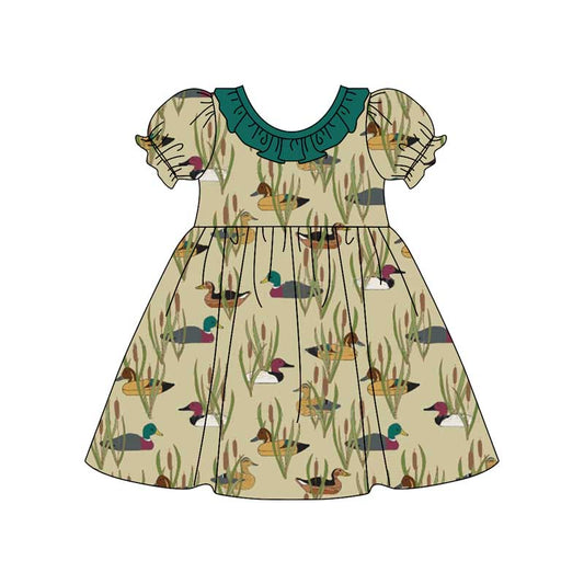 Baby girls mallard duck dress preorder