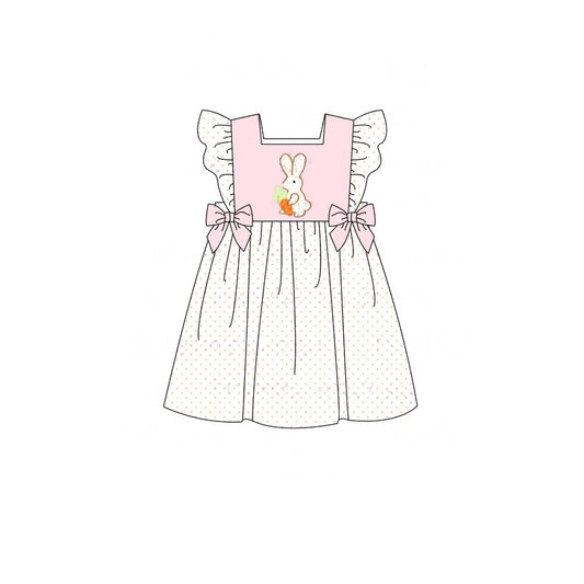 Easter bunny carrot baby girls summer dress preorder