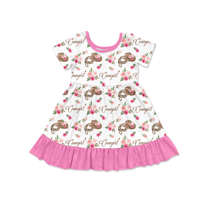 Western cowgirl kids summer dress preorder