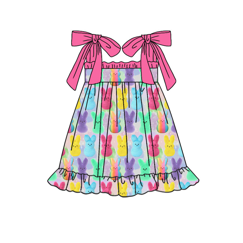 Baby girls Easter bunny dress preorder
