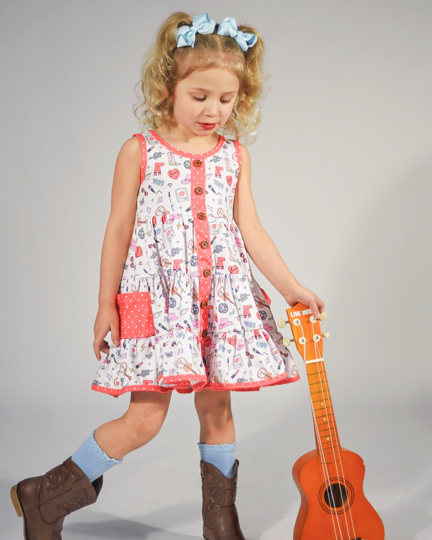 Country music singer baby girls dress preorder