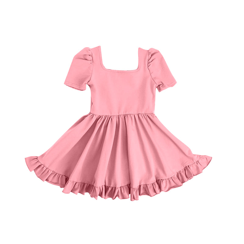 Toddle baby girls pink boutique dress preorder