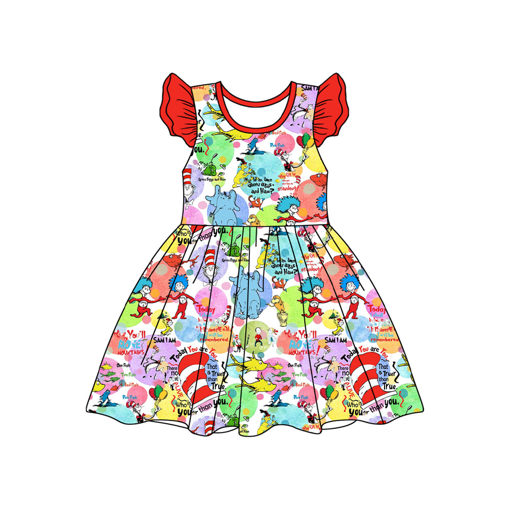 Doctor design baby girls dress preorder