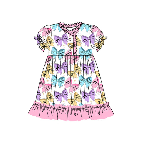 He is risen baby girls Easter dress preorder