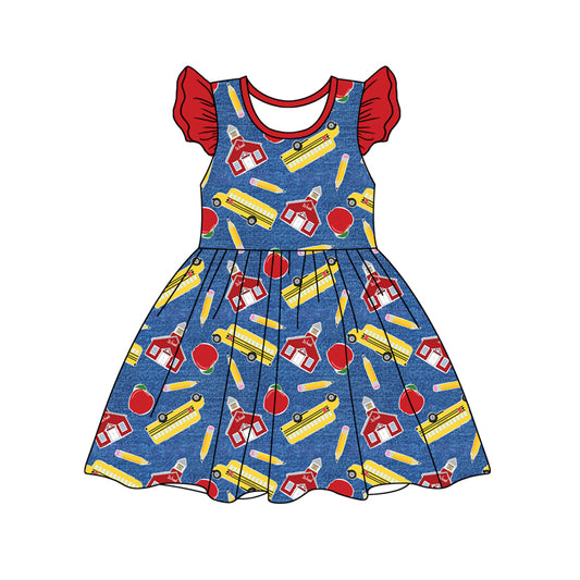 Baby girls back to school pencil dress preorder