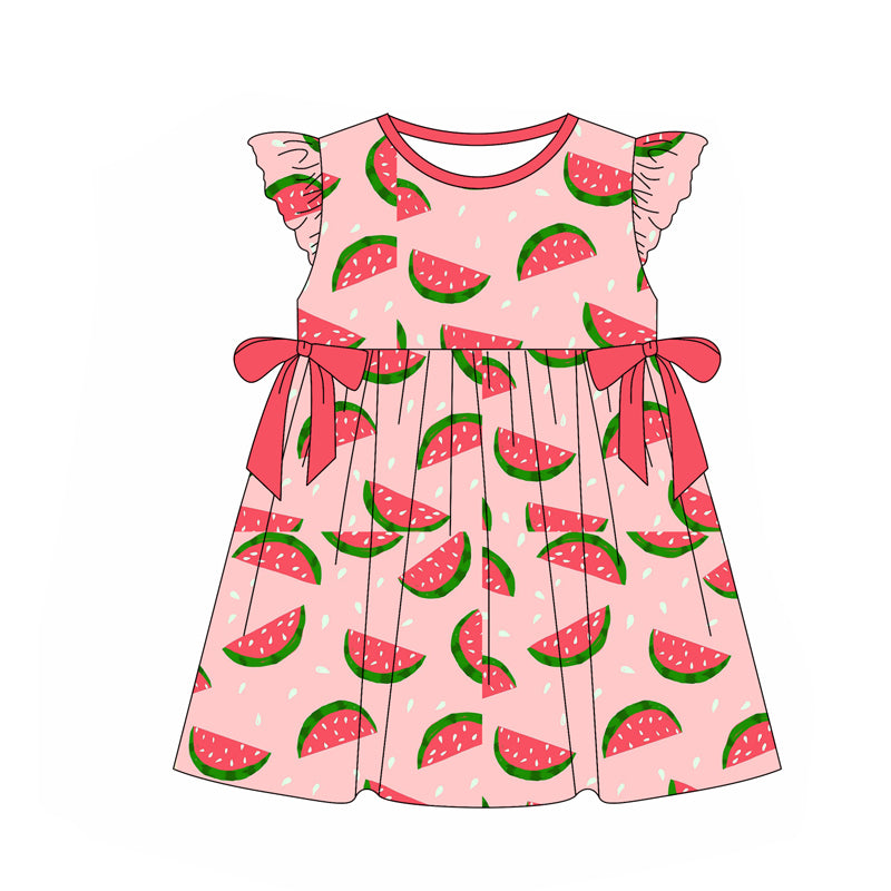 Baby girls summer watermelon dress preorder