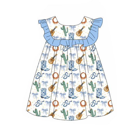 Cowgirl western boots summer dress preorder