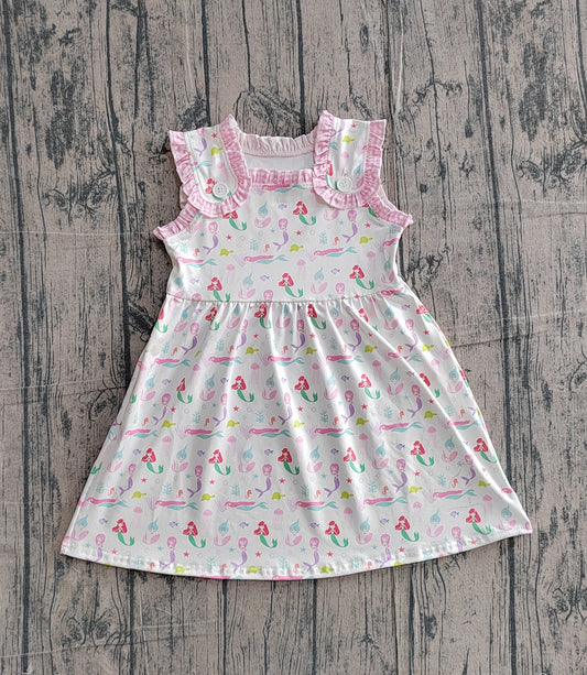 Toddle baby girl mermaid summer dress preorder