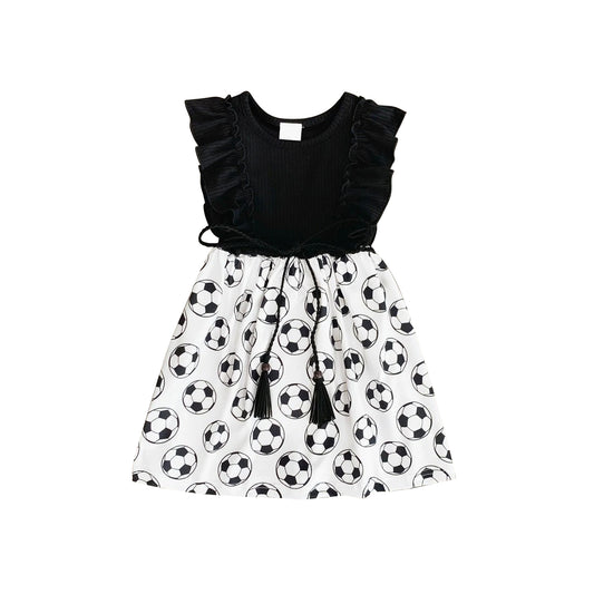 Baby girls game day soccer summer dress preorder