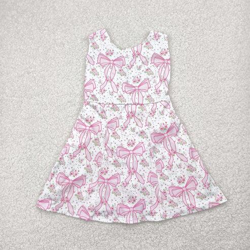 Girls  princess design active wear athletic summer dress with shorts