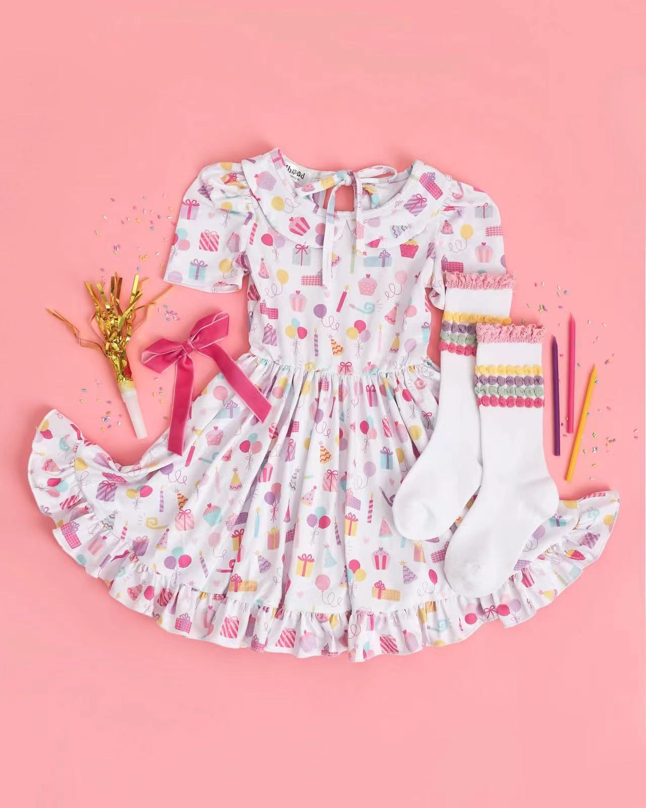 Toddle girls Happy Birthday dress preorder
