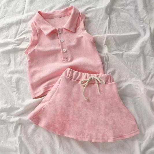 Baby girls pink active wear athletic yoga clothes preorder
