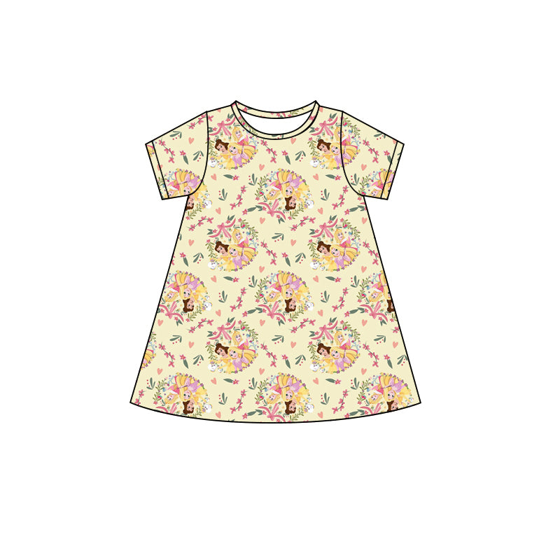 Toddle girls princess design summer dress preorder