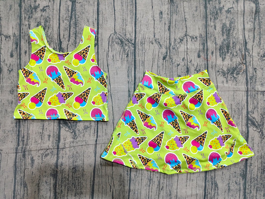 Baby girls active wear athletic summer yoga  outfit preorder